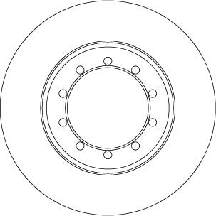 TRW DF6711 - Kočioni disk www.molydon.hr