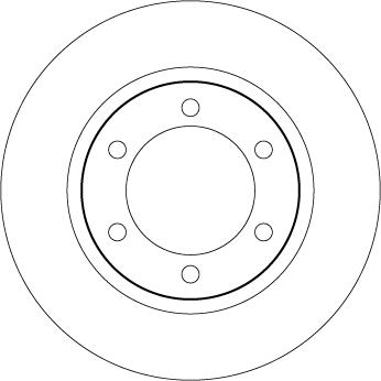 TRW DF6726S - Kočioni disk www.molydon.hr