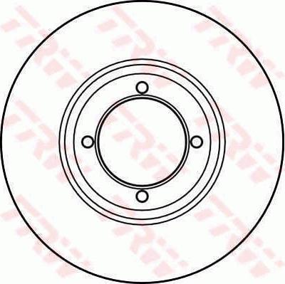 TRW DF1992 - Kočioni disk www.molydon.hr