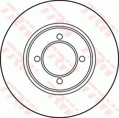 TRW DF1911 - Kočioni disk www.molydon.hr