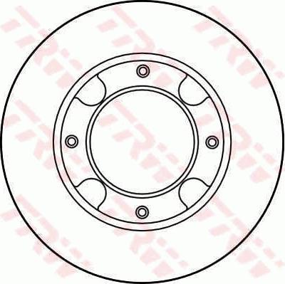 TRW DF1970 - Kočioni disk www.molydon.hr