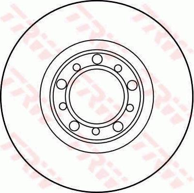 TRW DF1545 - Kočioni disk www.molydon.hr