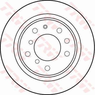 TRW DF1558 - Kočioni disk www.molydon.hr