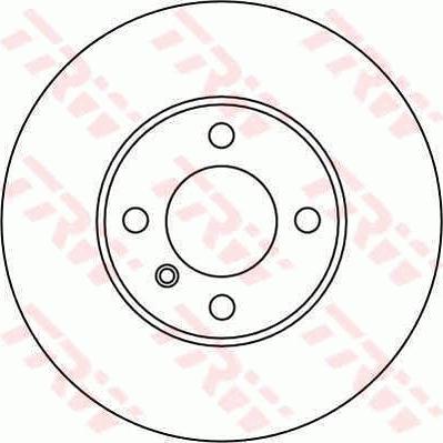 TRW DF1553 - Kočioni disk www.molydon.hr