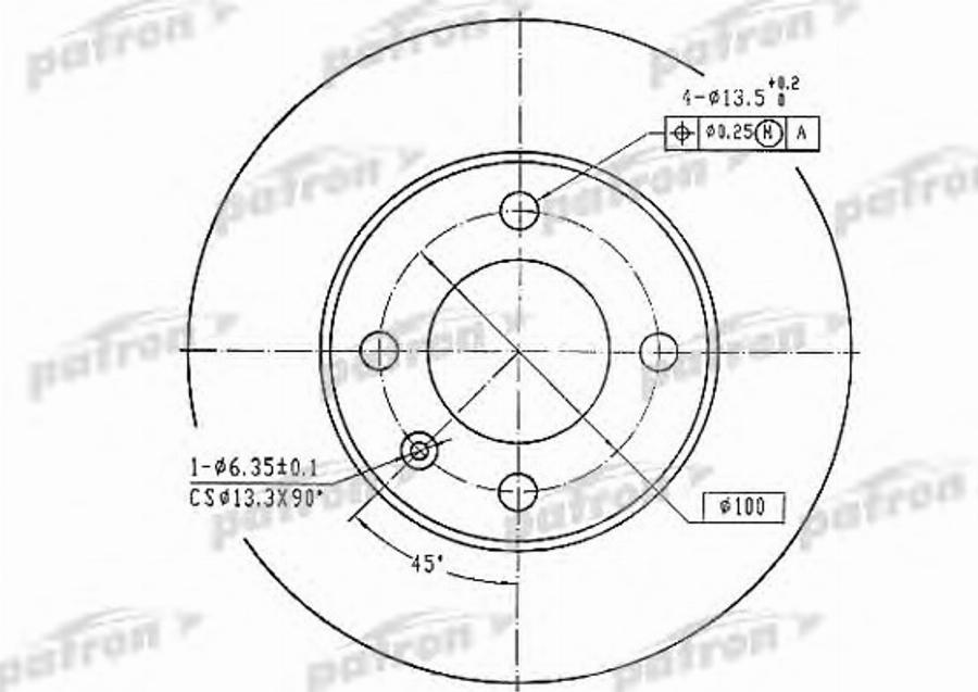 TRW DF1517BP - Kočioni disk www.molydon.hr