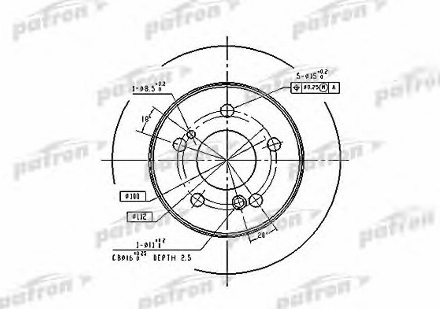 TRW DF1583BP - Kočioni disk www.molydon.hr