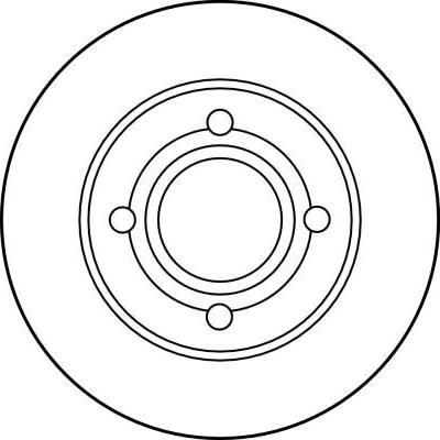 TRW DF1536 - Kočioni disk www.molydon.hr