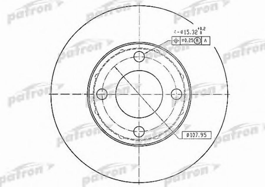 TRW DF1530BP - Kočioni disk www.molydon.hr