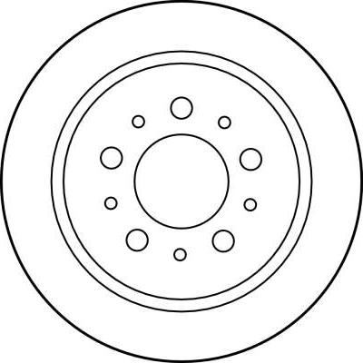 TRW DF1695 - Kočioni disk www.molydon.hr