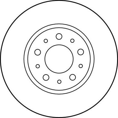 TRW DF1697 - Kočioni disk www.molydon.hr