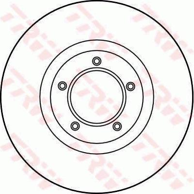 TRW DF1640 - Kočioni disk www.molydon.hr