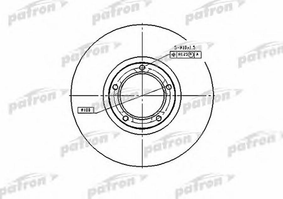 TRW DF1653BP - Kočioni disk www.molydon.hr