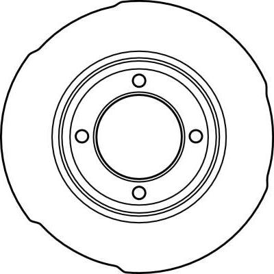 TRW DF1665 - Kočioni disk www.molydon.hr