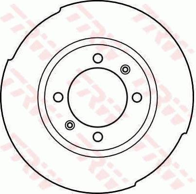 TRW DF1668 - Kočioni disk www.molydon.hr