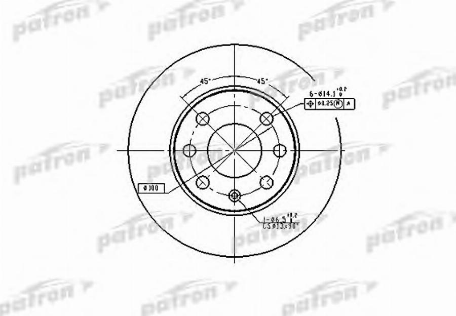 TRW DF1607BP - Kočioni disk www.molydon.hr