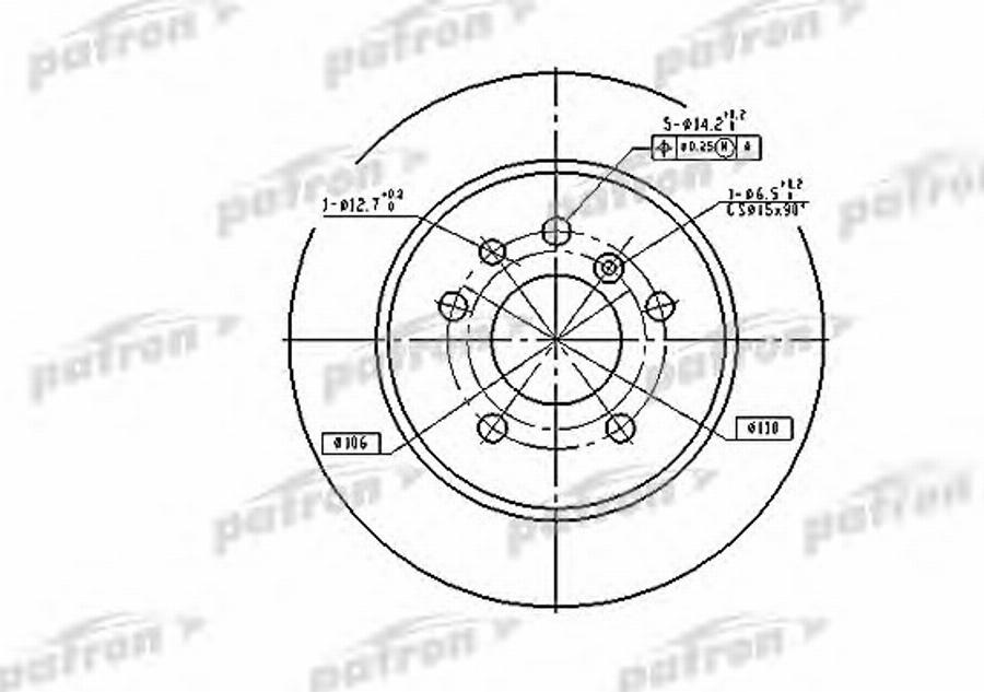 TRW DF1613BP - Kočioni disk www.molydon.hr