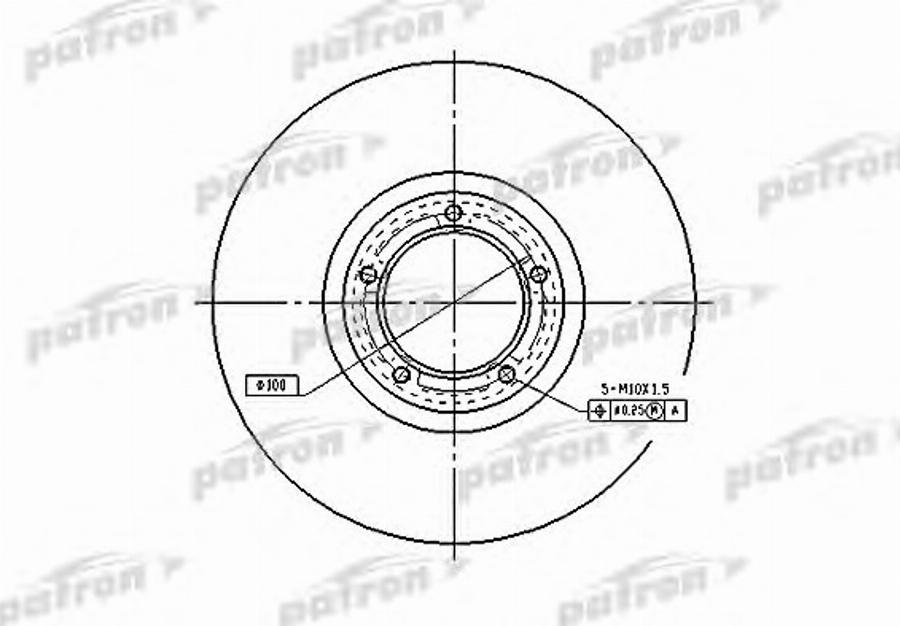 TRW DF1623BP - Kočioni disk www.molydon.hr