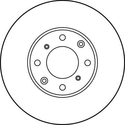 TRW DF1807 - Kočioni disk www.molydon.hr