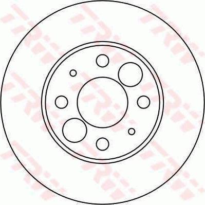 TRW DF1756 - Kočioni disk www.molydon.hr