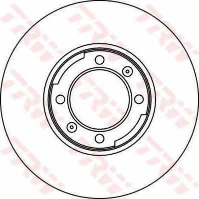 TRW DF1704 - Kočioni disk www.molydon.hr