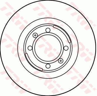 TRW DF1705 - Kočioni disk www.molydon.hr