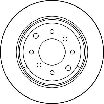 TRW DF1701 - Kočioni disk www.molydon.hr