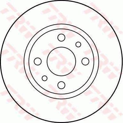 TRW DF1788 - Kočioni disk www.molydon.hr