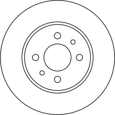 TRW DF1722 - Kočioni disk www.molydon.hr