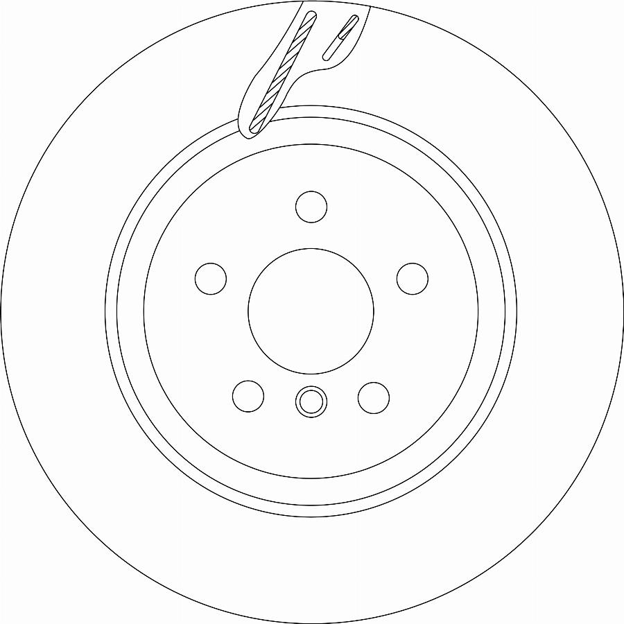 TRW DF8645S - Kočioni disk www.molydon.hr