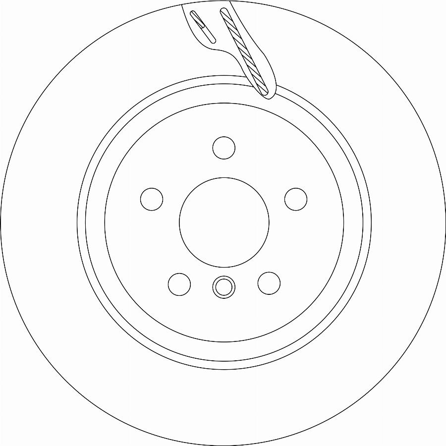 TRW DF8646S - Kočioni disk www.molydon.hr