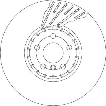 TRW DF8648S - Kočioni disk www.molydon.hr