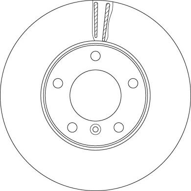 TRW DF8607S - Kočioni disk www.molydon.hr