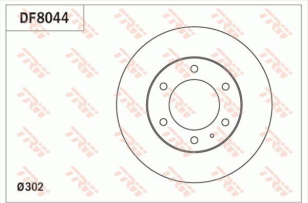 TRW DF8044 - Kočioni disk www.molydon.hr