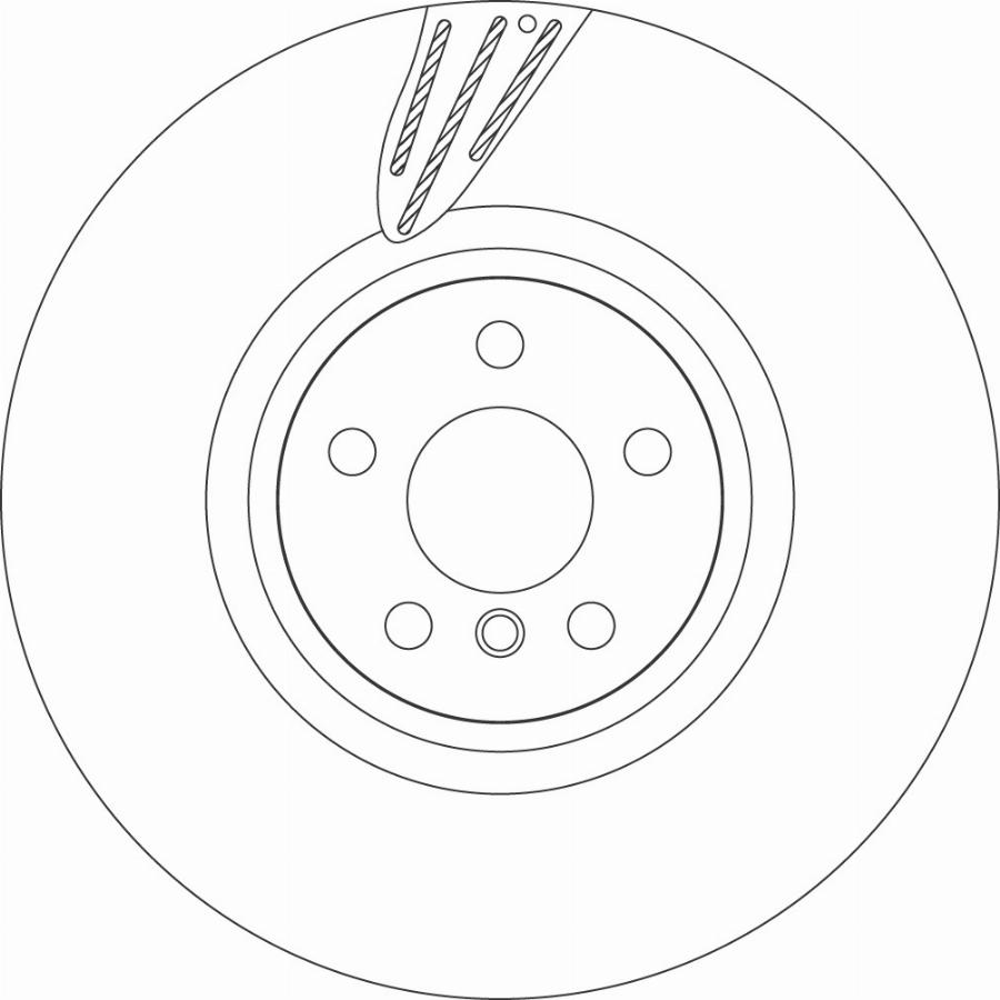 TRW DF8761S - Kočioni disk www.molydon.hr