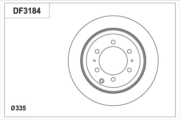 TRW DF3184 - Kočioni disk www.molydon.hr