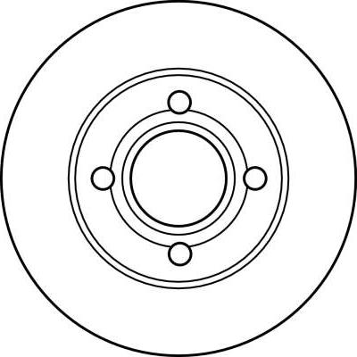 TRW DF2598 - Kočioni disk www.molydon.hr