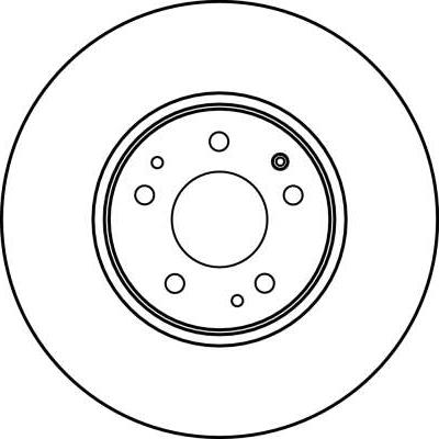 TRW DF2593 - Kočioni disk www.molydon.hr