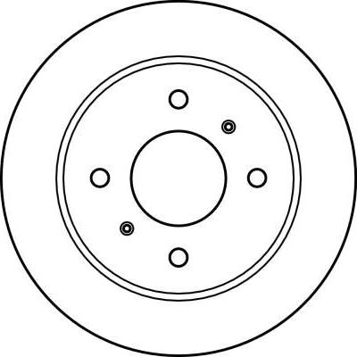 TRW DF2592 - Kočioni disk www.molydon.hr