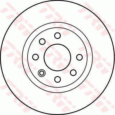 TRW DF2564 - Kočioni disk www.molydon.hr