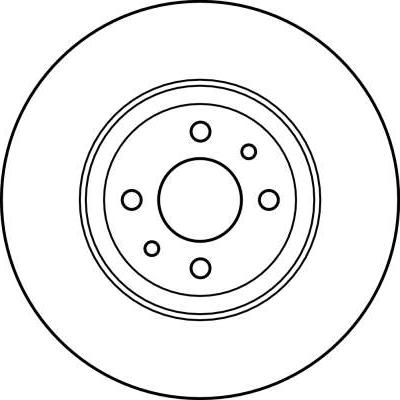 TRW DF2566 - Kočioni disk www.molydon.hr