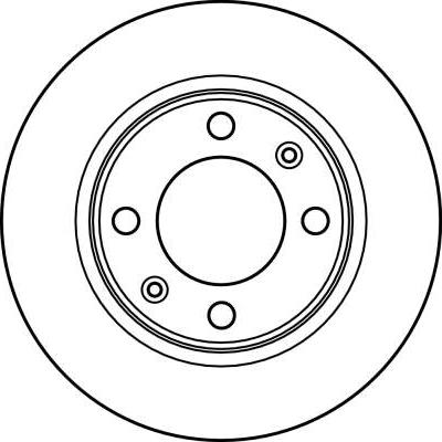 TRW DF2580 - Kočioni disk www.molydon.hr