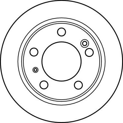 TRW DF2583 - Kočioni disk www.molydon.hr