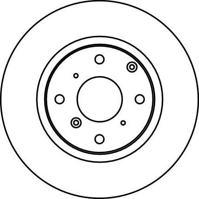 TRW DF2573 - Kočioni disk www.molydon.hr