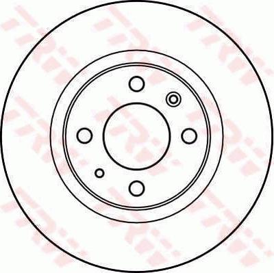 TRW DF2577 - Kočioni disk www.molydon.hr