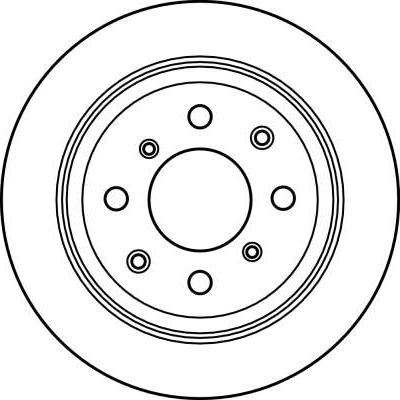 TRW DF2646 - Kočioni disk www.molydon.hr