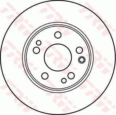 TRW DF2608 - Kočioni disk www.molydon.hr