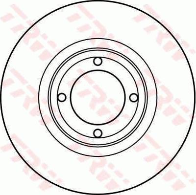 TRW DF2613 - Kočioni disk www.molydon.hr