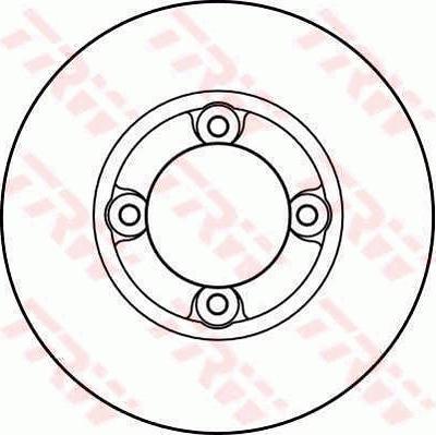 TRW DF2636 - Kočioni disk www.molydon.hr