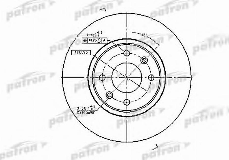 TRW DF2796BP - Kočioni disk www.molydon.hr