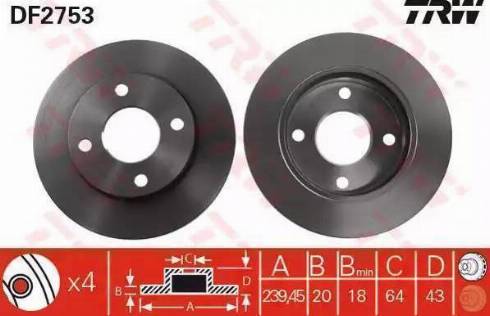 BOSCH 986478502 - Kočioni disk www.molydon.hr